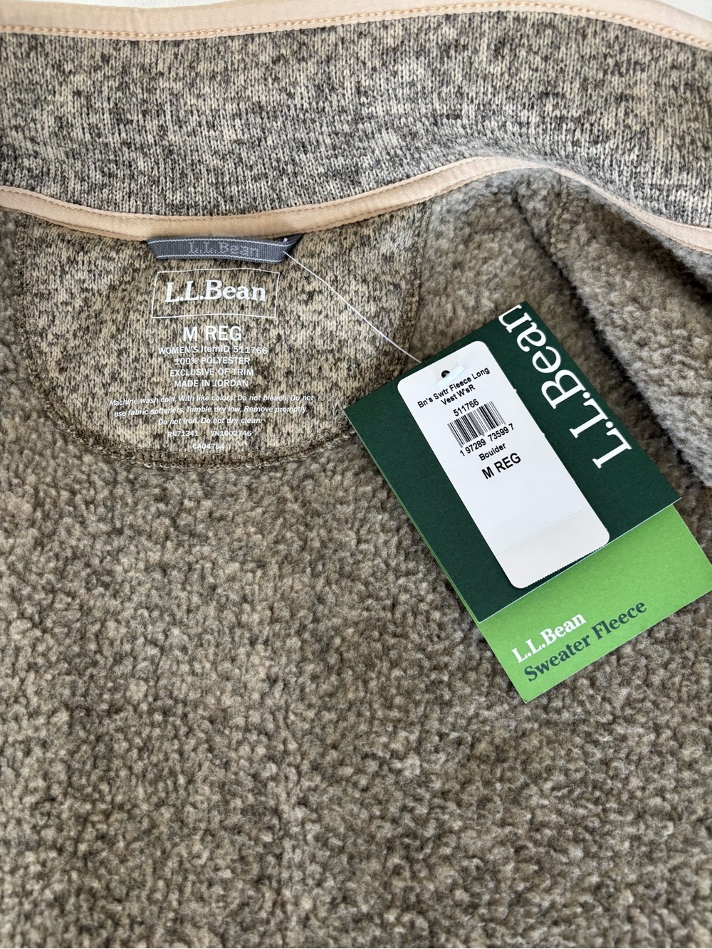 L.L.Bean Women’s SweaterFleece Vest - Picture 7 of 8